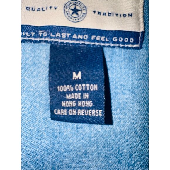 Vintage Y2K High Sierra Streetwear Utility Gorpcore Denim Zip  Jacket M Blue - Picture 4 of 10